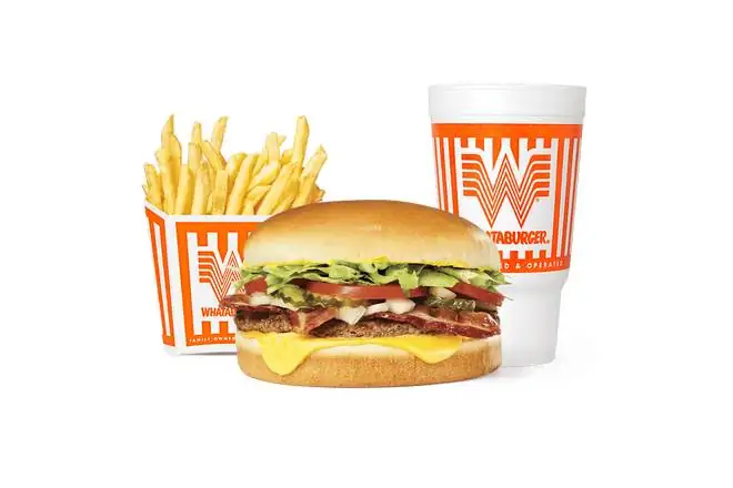 5 Bacon Cheese Whataburger Whatameal 1