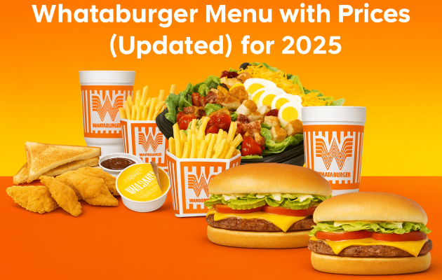 Whataburger menu dish